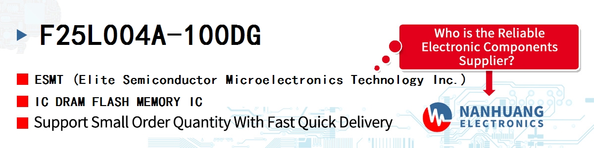 F25L004A-100DG ESMT IC DRAM FLASH MEMORY IC