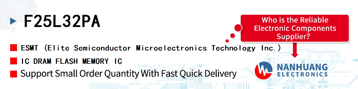 F25L32PA ESMT IC DRAM FLASH MEMORY IC