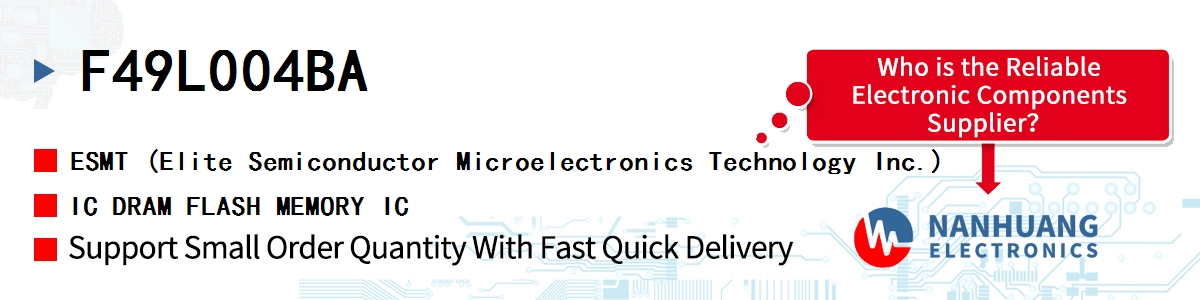 F49L004BA ESMT IC DRAM FLASH MEMORY IC