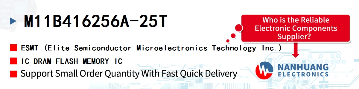 M11B416256A-25T ESMT IC DRAM FLASH MEMORY IC