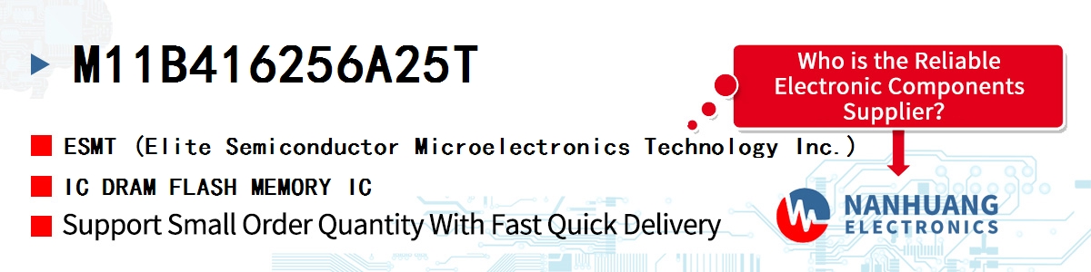 M11B416256A25T ESMT IC DRAM FLASH MEMORY IC