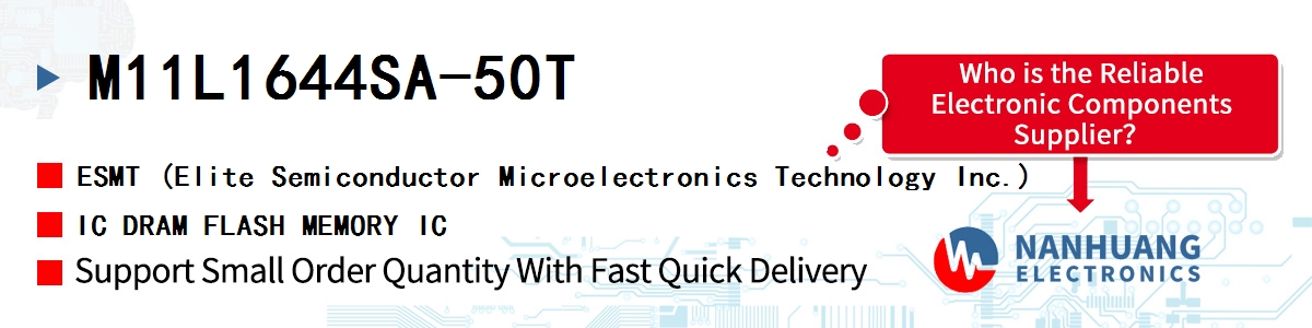 M11L1644SA-50T ESMT IC DRAM FLASH MEMORY IC