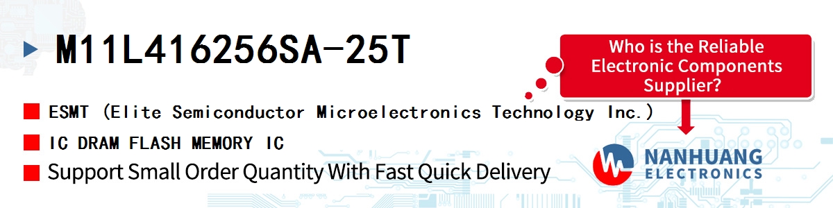 M11L416256SA-25T ESMT IC DRAM FLASH MEMORY IC