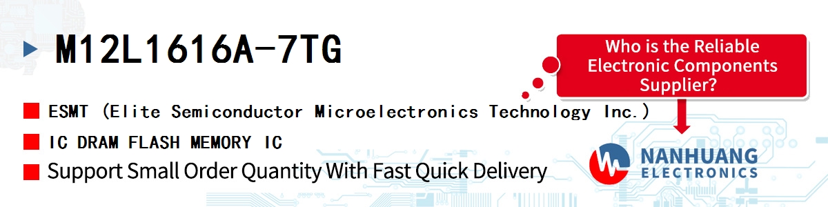 M12L1616A-7TG ESMT IC DRAM FLASH MEMORY IC