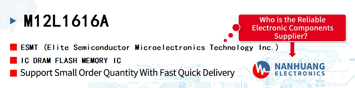 M12L1616A ESMT IC DRAM FLASH MEMORY IC