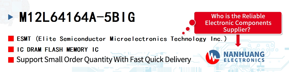 M12L64164A-5BIG ESMT IC DRAM FLASH MEMORY IC