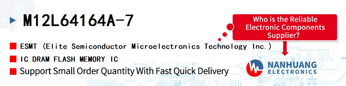M12L64164A-7 ESMT IC DRAM FLASH MEMORY IC