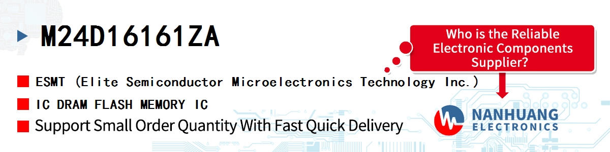M24D16161ZA ESMT IC DRAM FLASH MEMORY IC